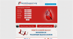 Desktop Screenshot of friends2support.org