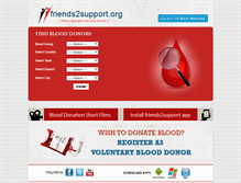 Tablet Screenshot of friends2support.org